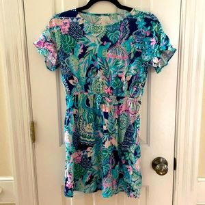 Lilly Pulitzer Stasia Dress Girls XL 12-14